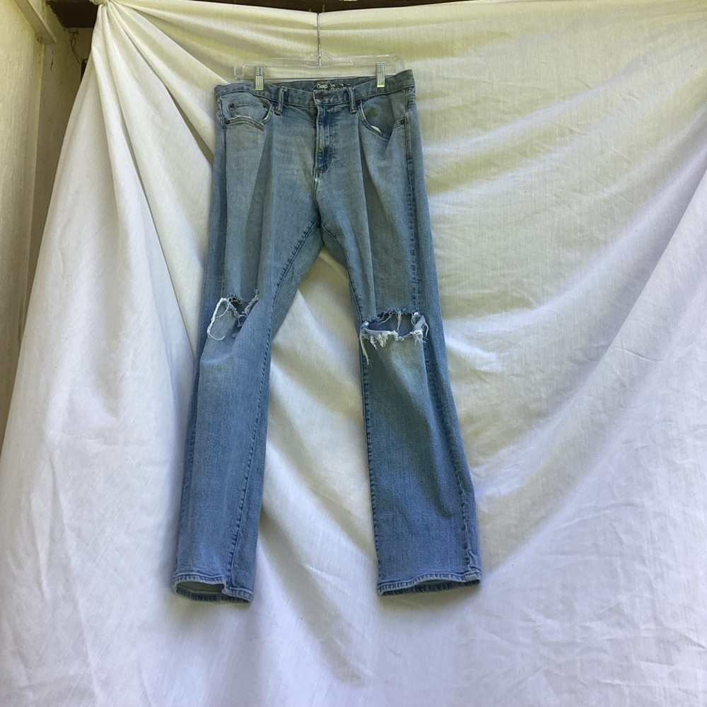 GAP slim stretch Blue Bootcut Jeans with Vintage Appeal, size W33 L32